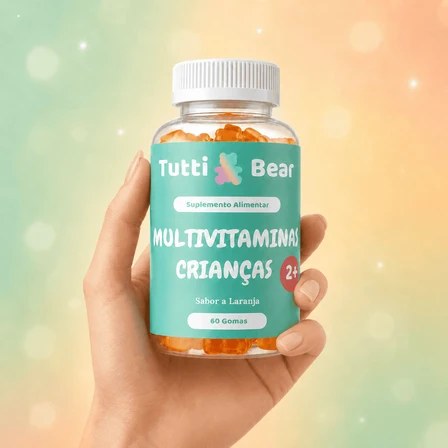 Multivitaminski Å½elejevi Bonboni za Otroke (+2 leti)
